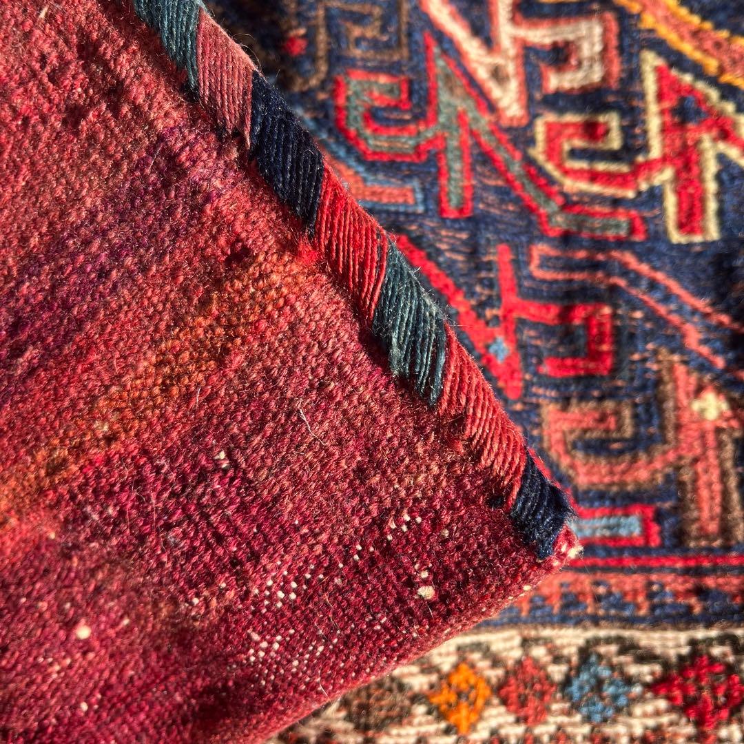 アンティーク キリム/スマック織 アフシャール族の塩袋 手織り