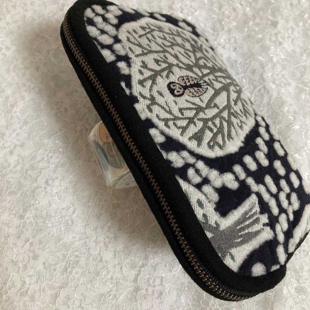 ミナペルホネン＊pollot&dopちょうちょ＊通帳ケース＊ハンドメイド〜＊