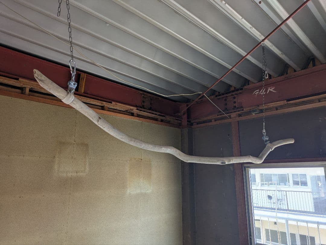 流木ハンガー 約150cm流木ディスプレイハンガー ハンガーラック 店舗什器