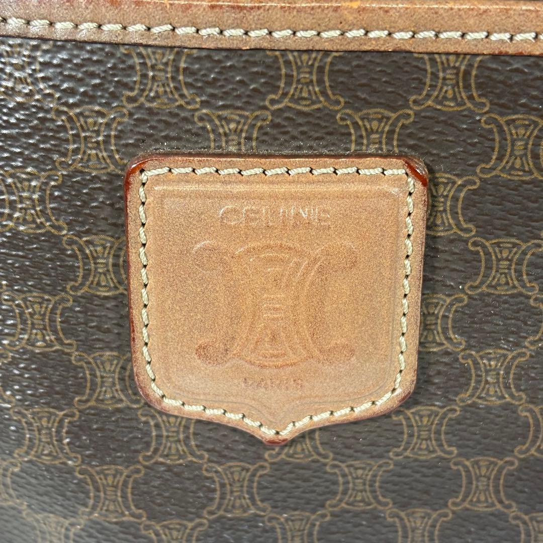 セリーヌ ハンドバッグ ミニボストン マカダム トリオンフ ヴィンテージ