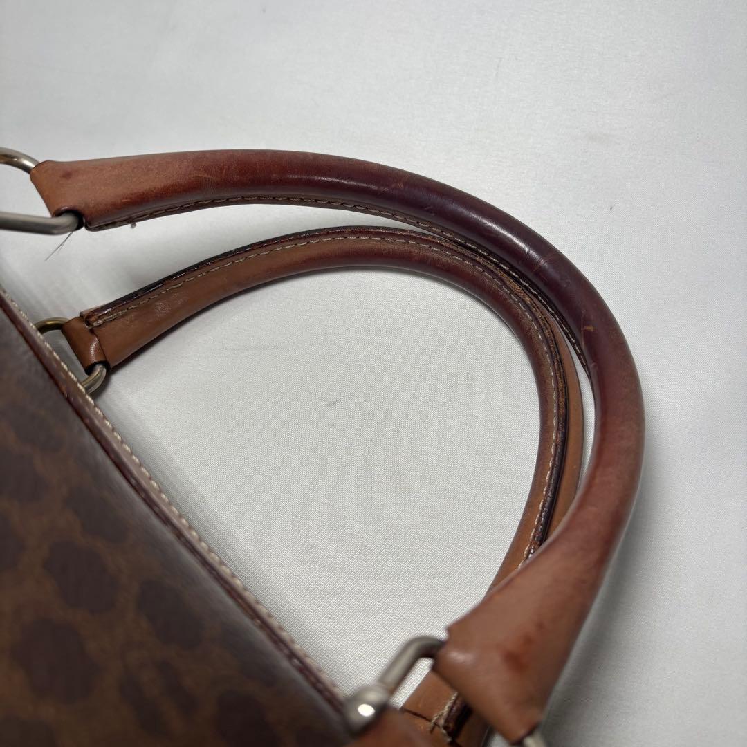 セリーヌ ハンドバッグ ミニボストン マカダム トリオンフ ヴィンテージ