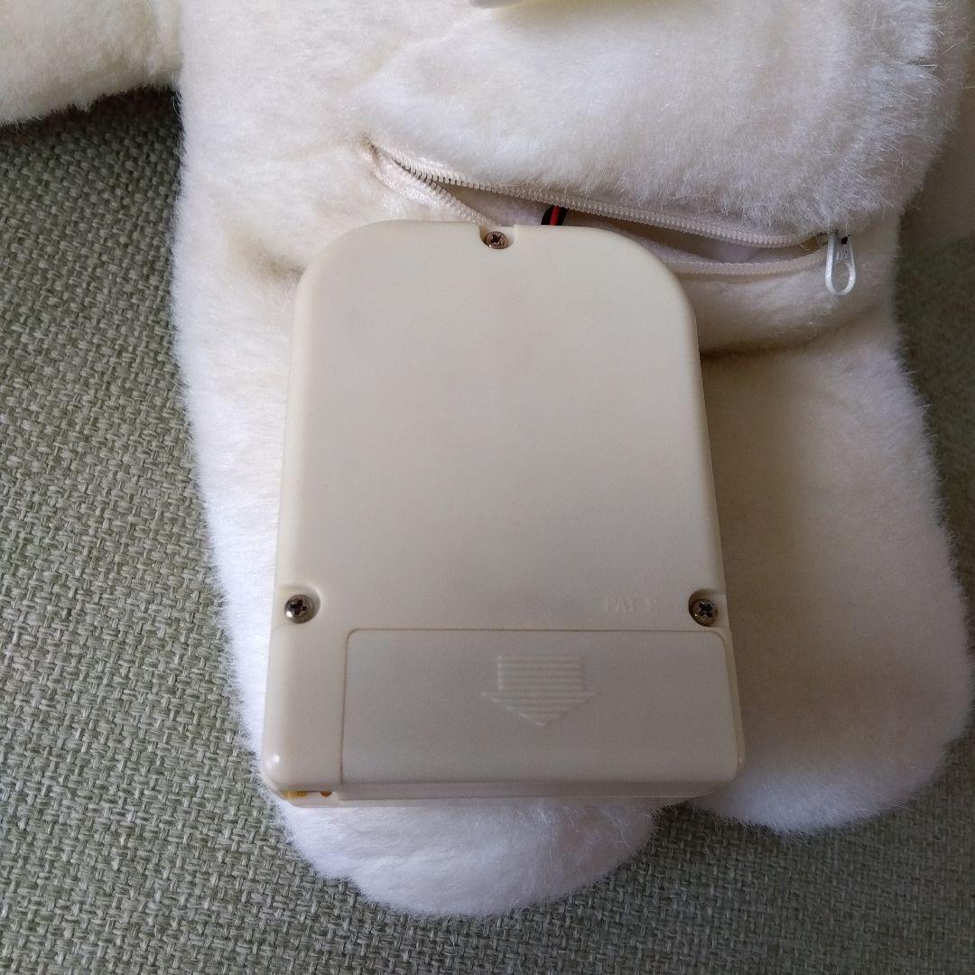 【訳あり】クマ　ぬいぐるみ　平成レトロ　白　ホールマーク　テディベア