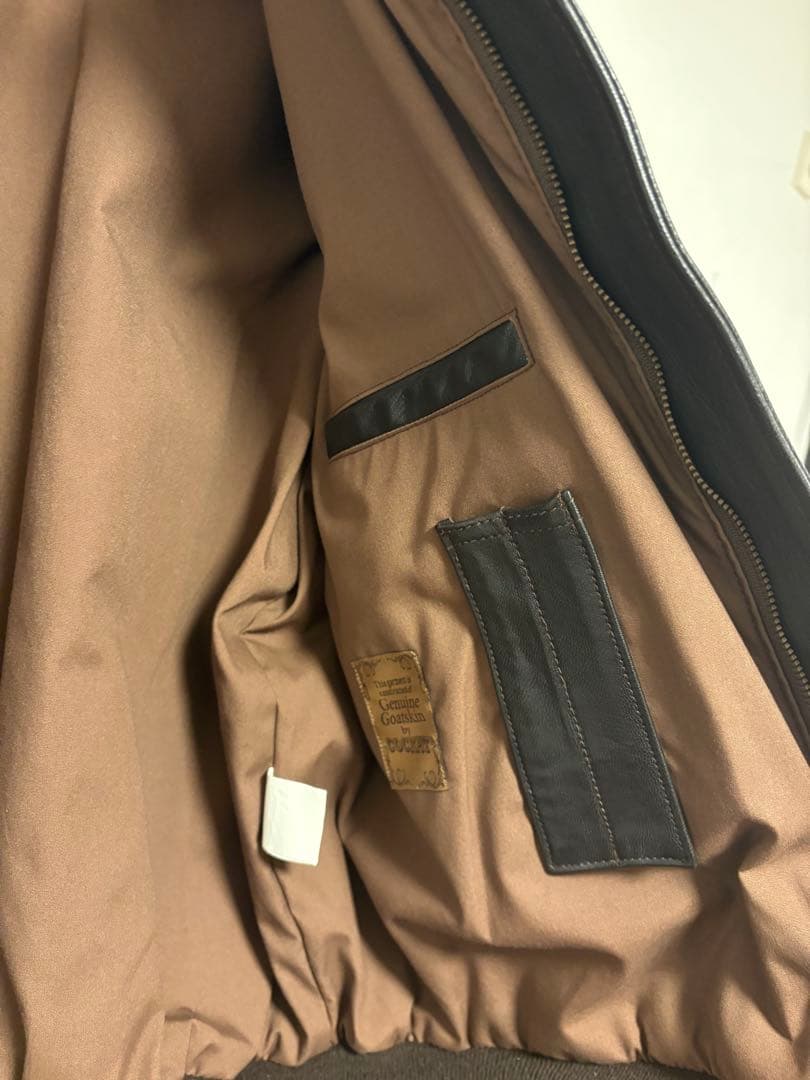 COCKPIT コックピットA-2 ゴートスキン山羊　柔らかい　レザージャケット