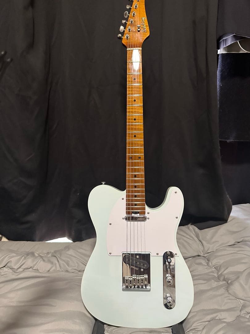 soloking テレキャスター　エレキギター Soloking MT-1 Custom Lithography MOD in Artic White and Fishman