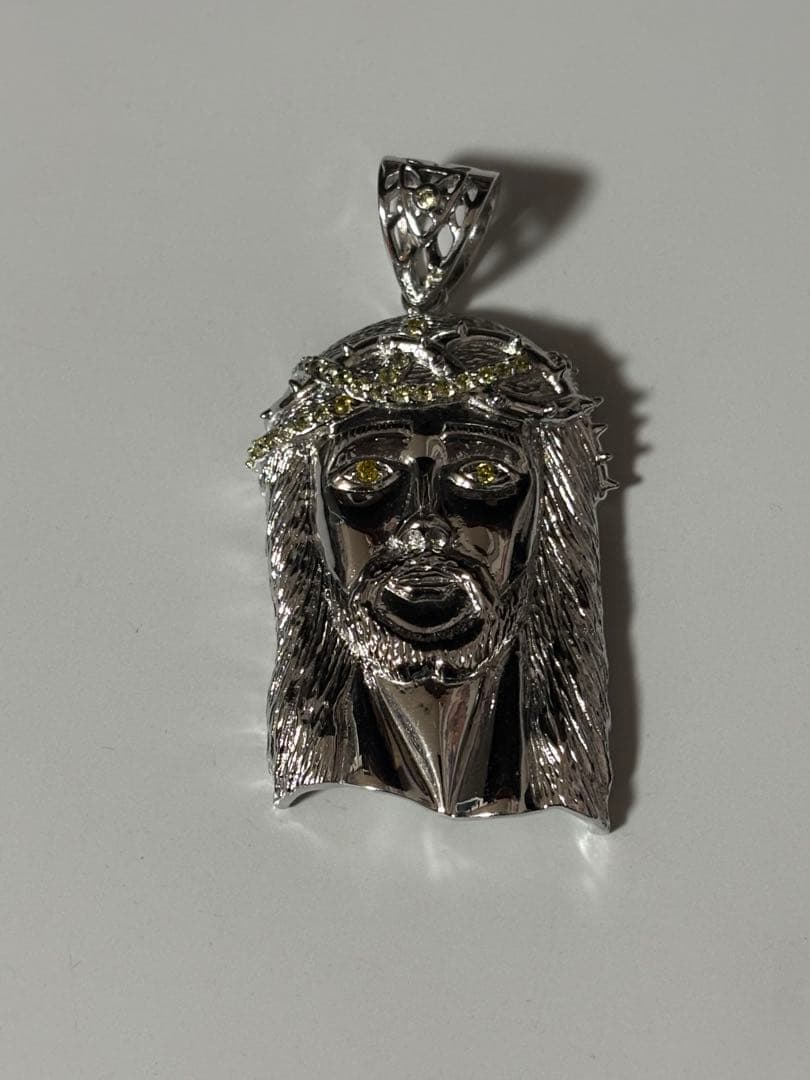 AVALANCHEシルバー925 ネックレス クロストップ ジーザス b-boy