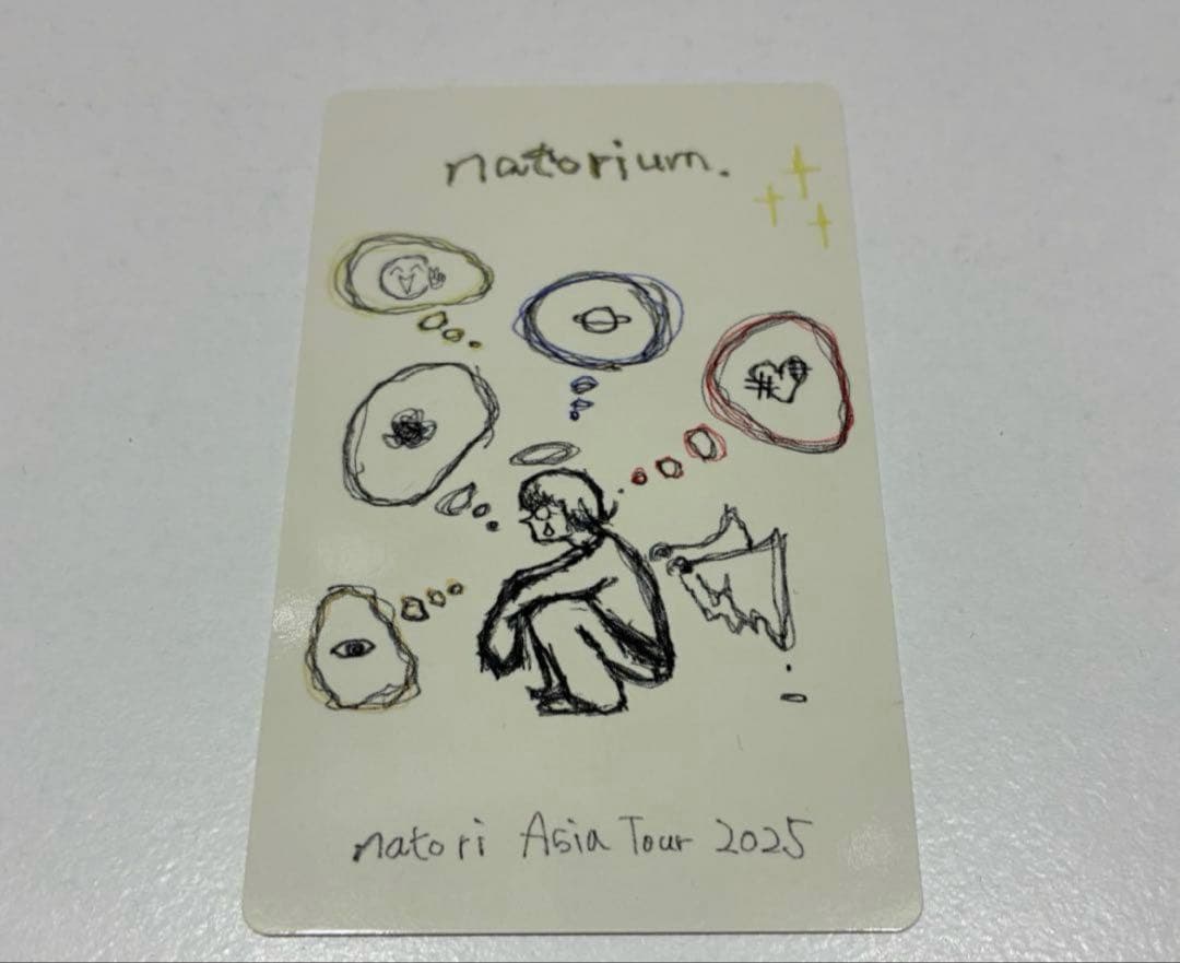 なとり 摩擦 ASIA TOUR トレーディングカード シークレット トレカ