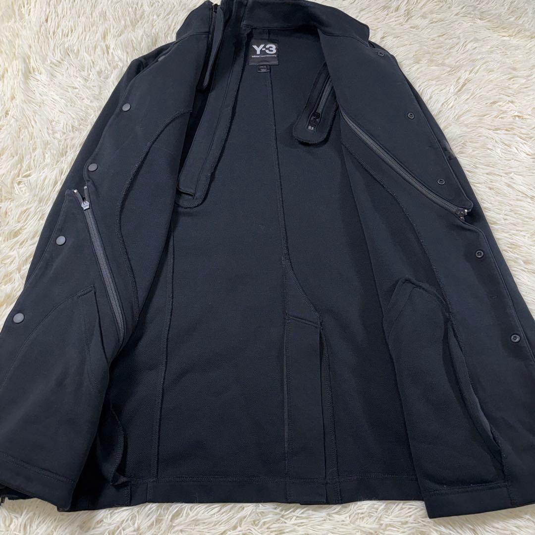 Y-3 個性派 ジャケット 斜めジップ デザインワッペン (175/88A)