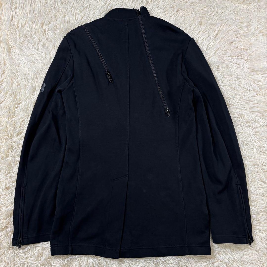 Y-3 個性派 ジャケット 斜めジップ デザインワッペン (175/88A)