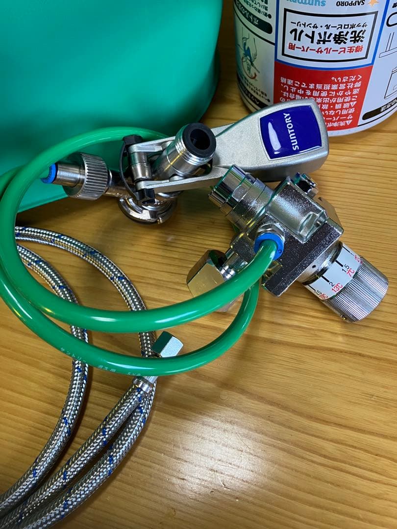 SUNTORY ガス用レギュレーターとホースセット