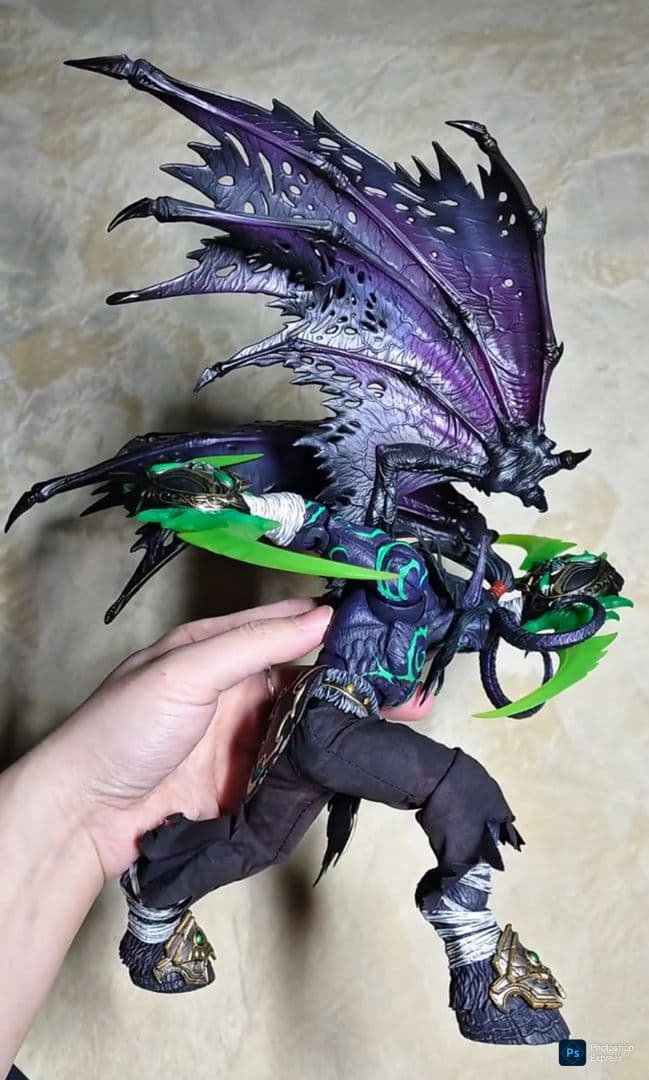 Hero toys Illidan Black Devil