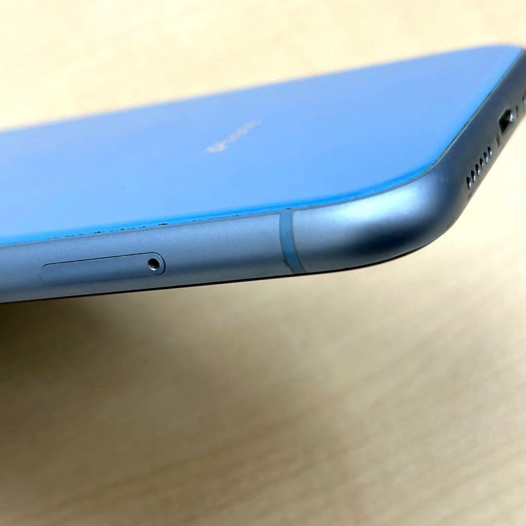 【T】Apple アップル iPhone XR 64GB ブルー スマートフォン