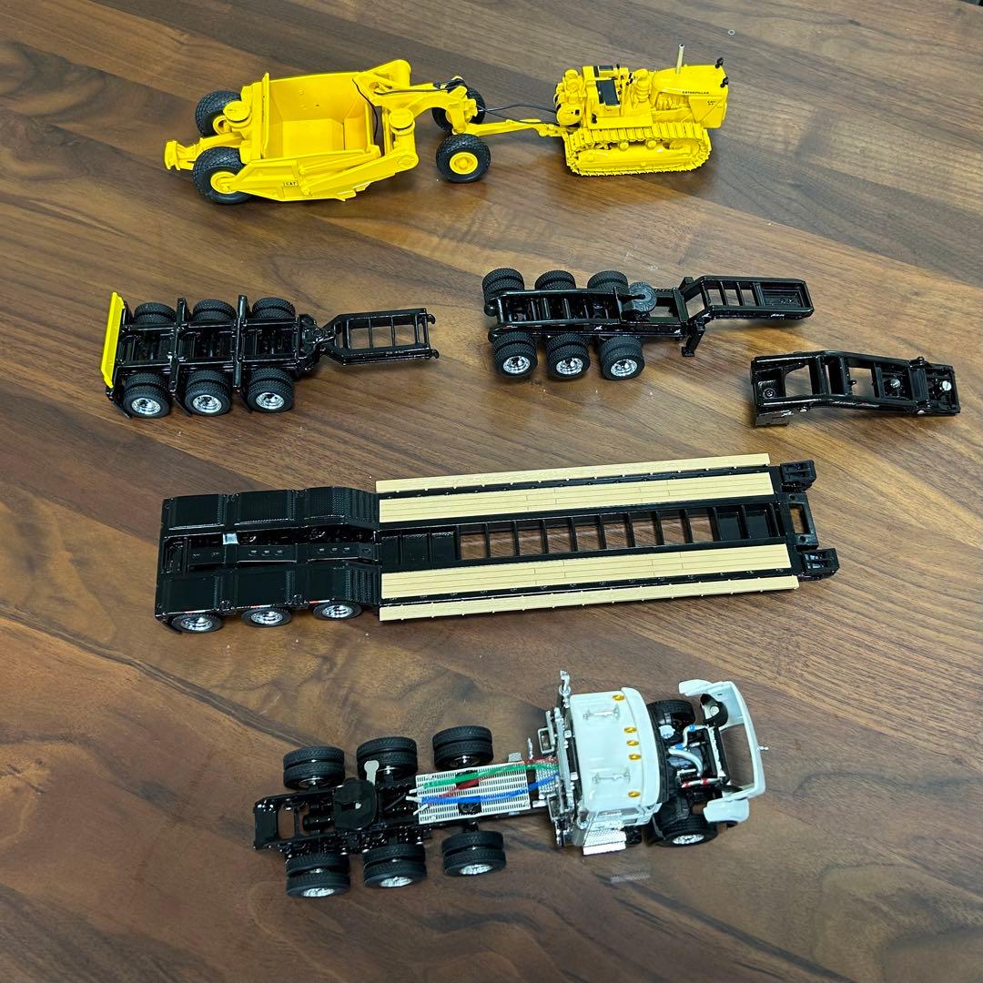 WSIマック8×4 ローボーイトレ3×3×3 CATスクレイパー 1/50