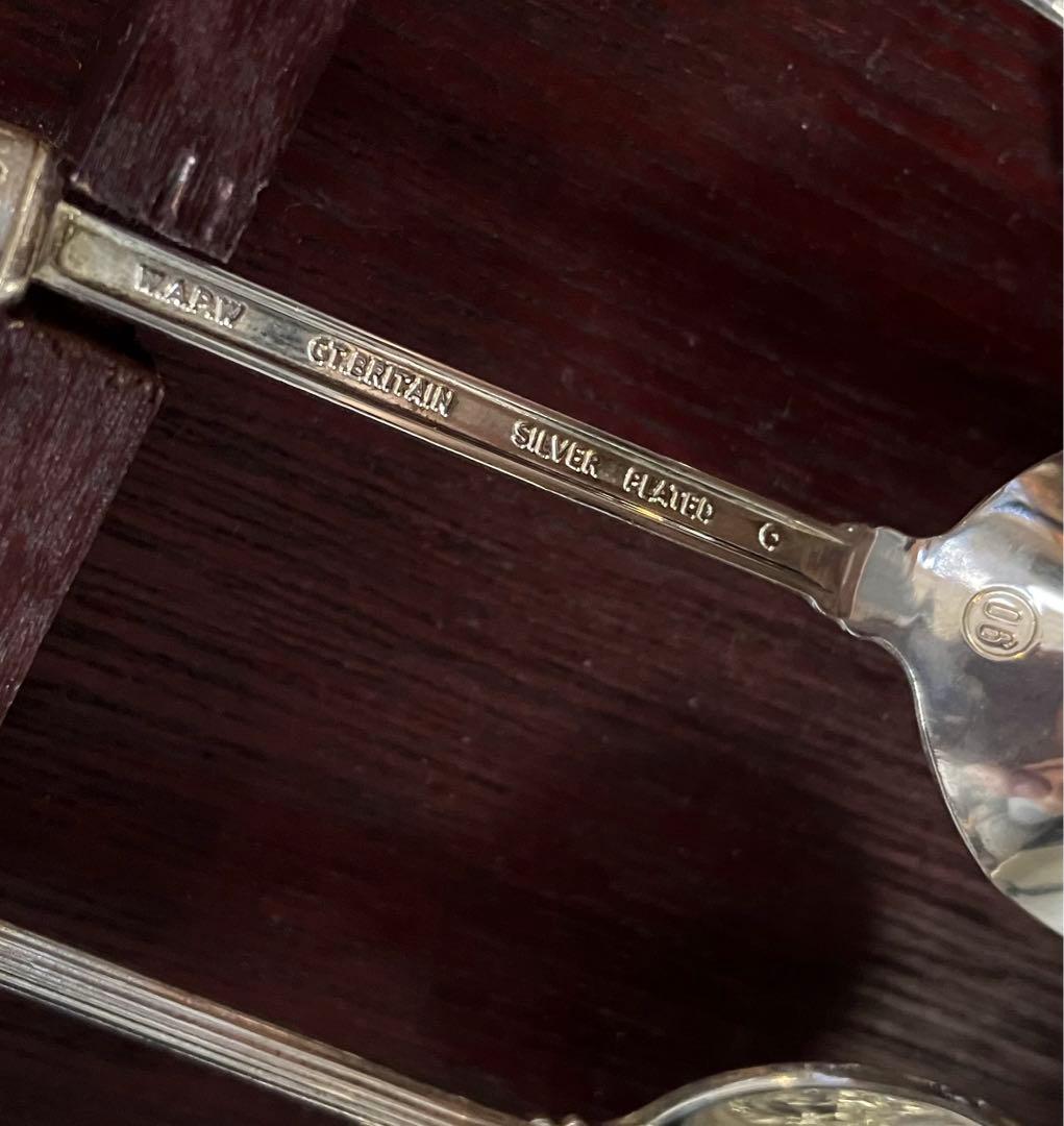 英国 イギリス ワトソン社 アンティーク スプーン - メルカリ