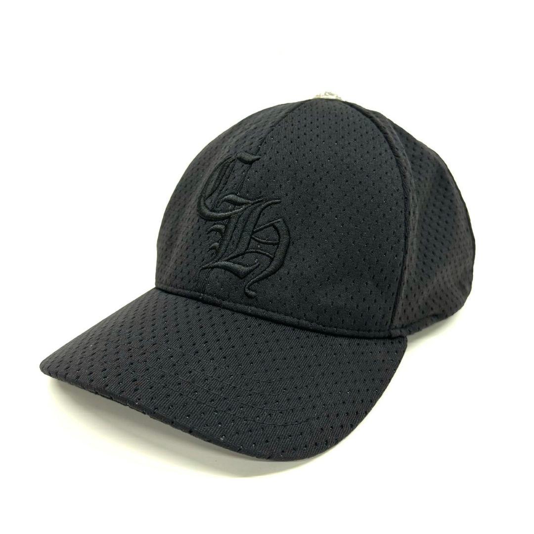 Chrome Hearts CH ロゴ トラッカー メッシュ キャップ ブラック