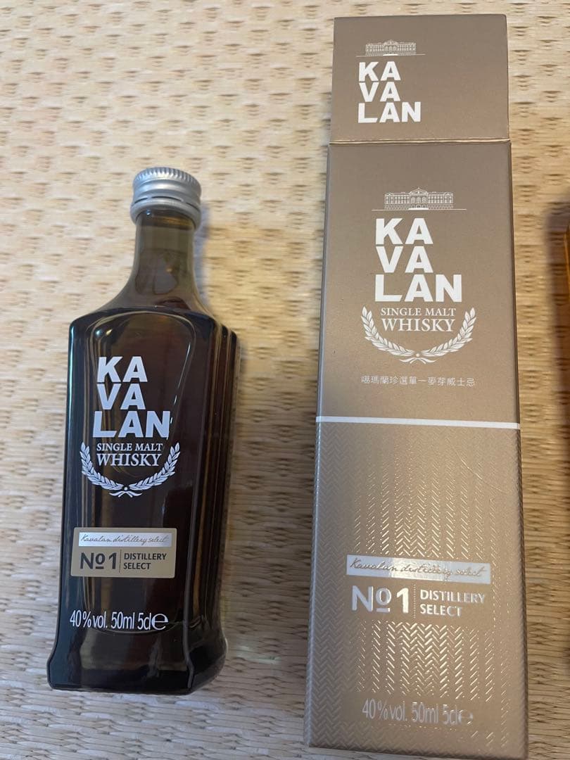 KAVALANカバラン ミニボトル ディスティラリーセレクト ウイスキー 6点