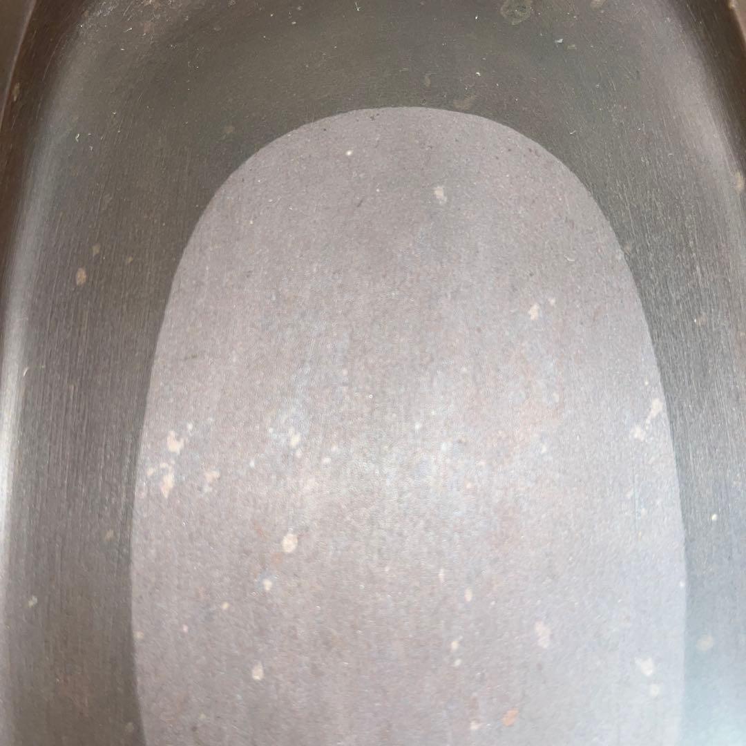 ⭕️紅渓石硯 二代目 羊堂 6寸大 彫刻入小判型