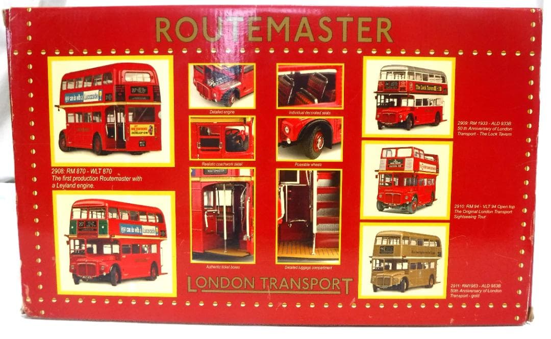 ロンドンバス 1/24 RM870 サンスター製＃2908・4500台限定品