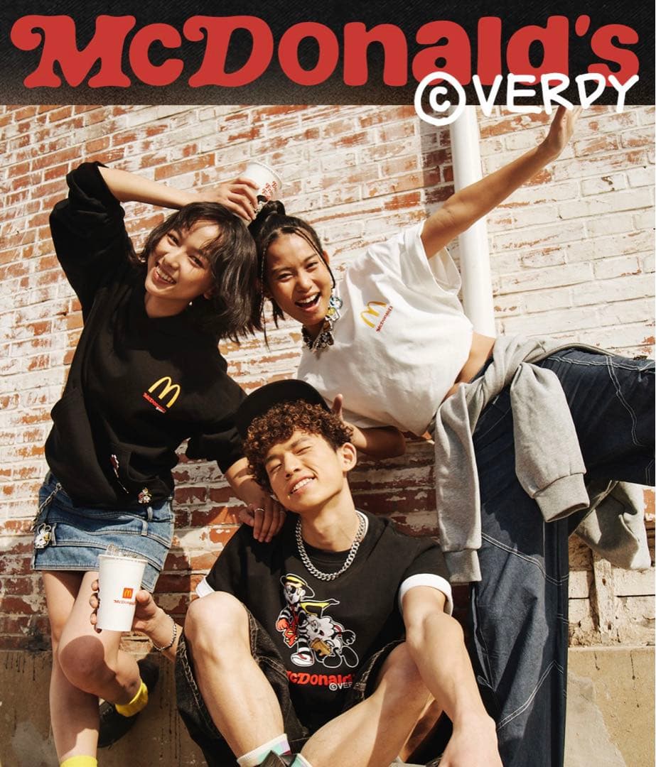 XL VERDY McDonald マクドナルド Tee VICK 海外限定