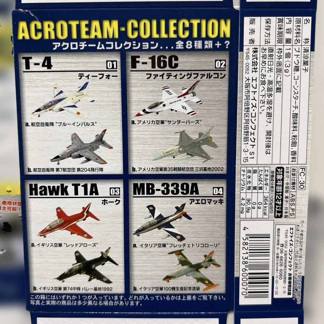 エフトイズ　アクロチームコレクション全8種まとめ