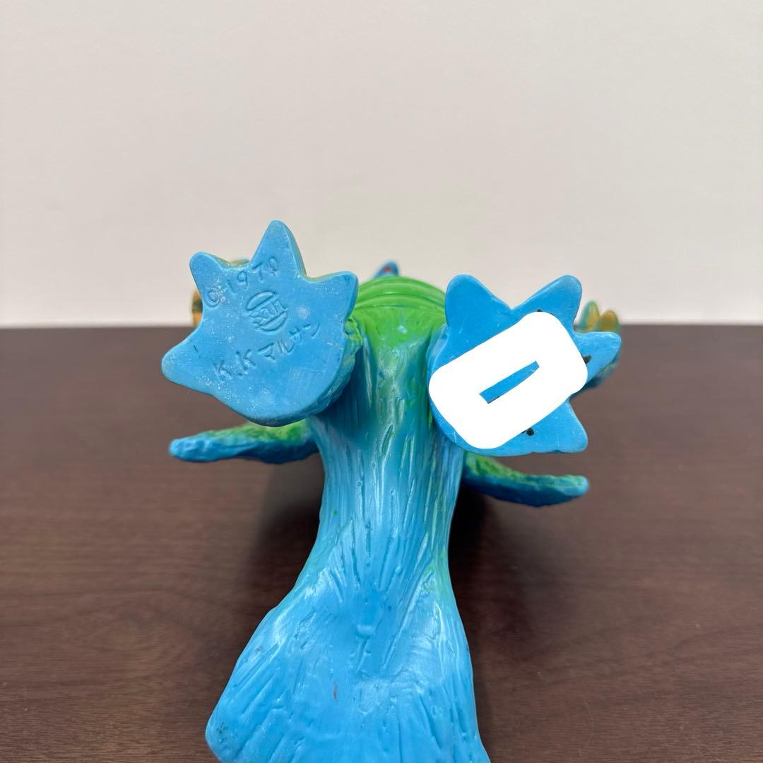 当時物　マルサン　怪獣　ボンドラア　ソフビ