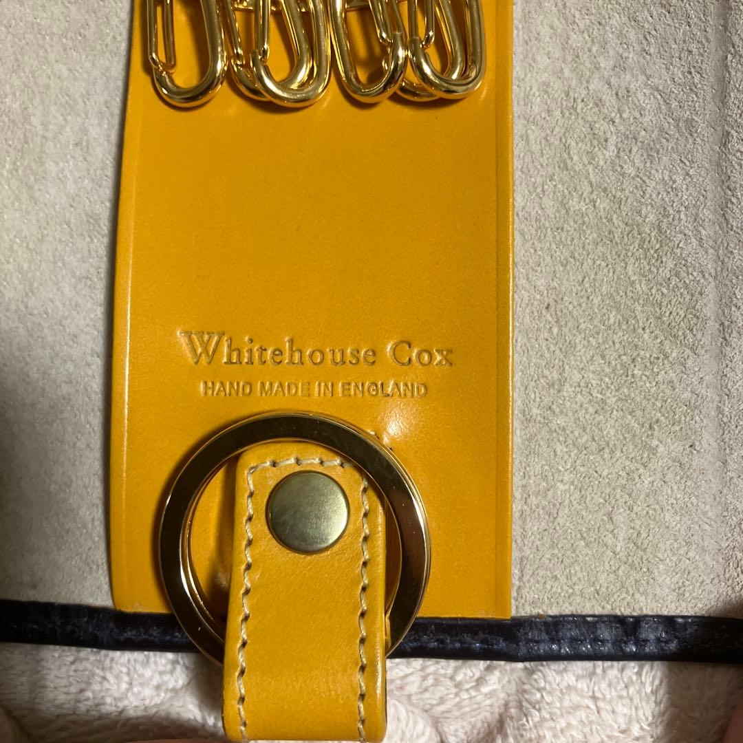 未使用級】WhitehouseCox レザー 6蓮 キーケース キーリング付 - メルカリ