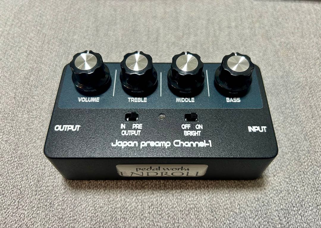 ENDROLL Japan preamp channel 1 極美品