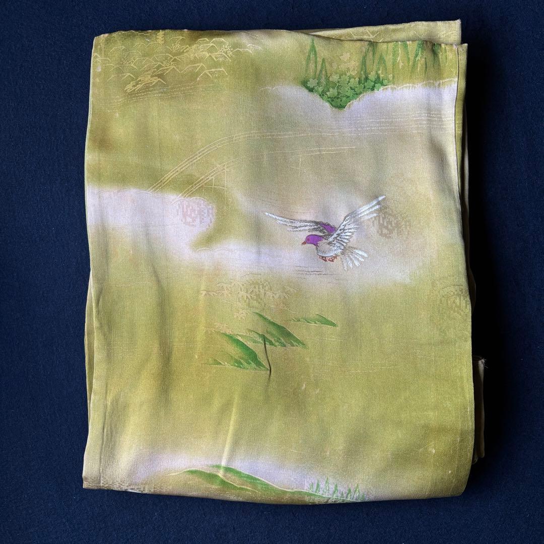 2614 アンティーク着物2枚・羽織1枚おまとめ売り 材料正絹 - メルカリ