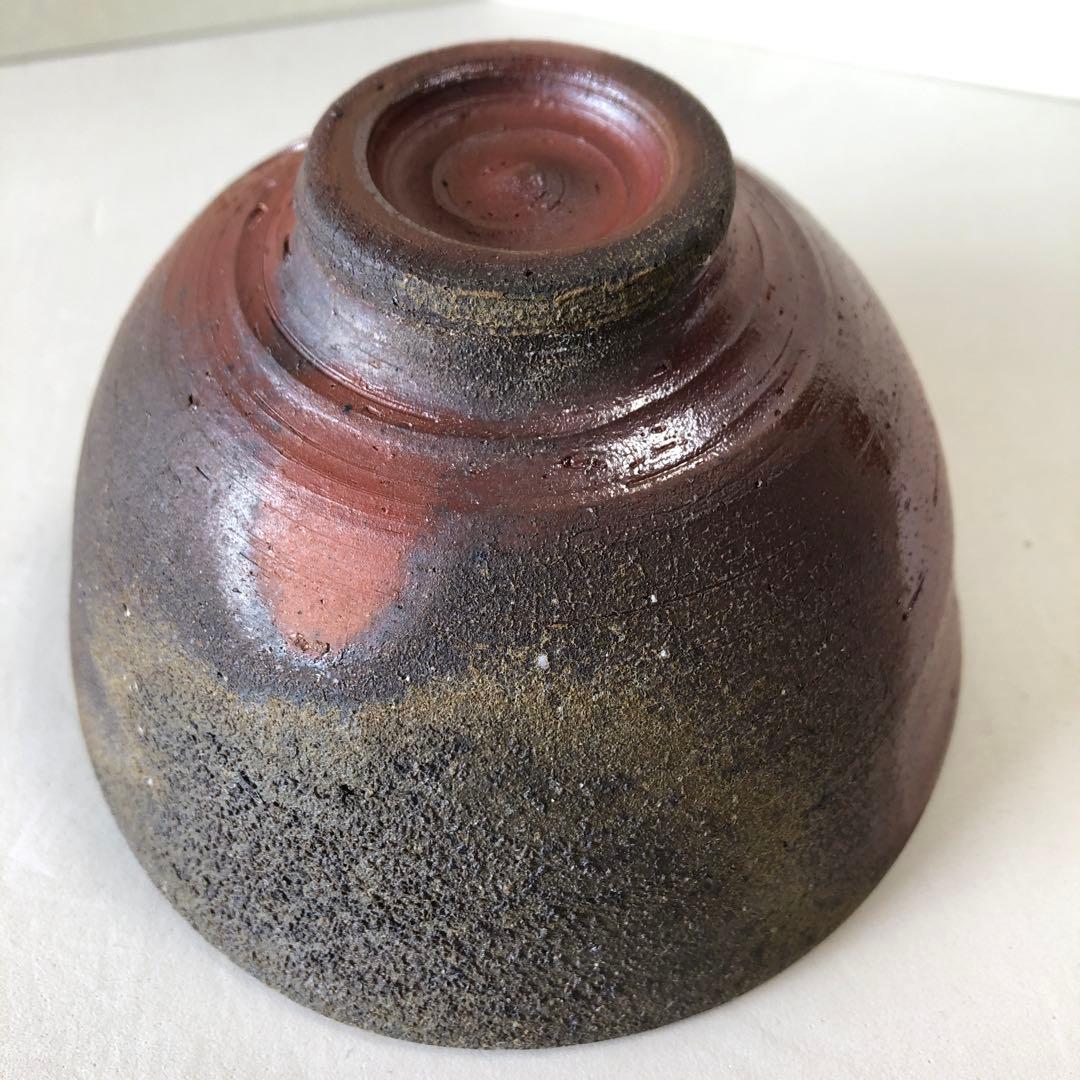 越前焼　峰越窯　竹元郁雄　抹茶茶碗