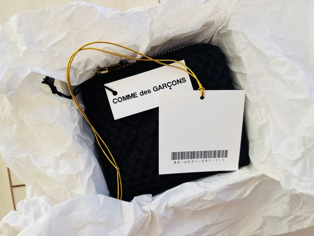 COMME des GARÇONS L字ケース 財布 SA3100FT 黒