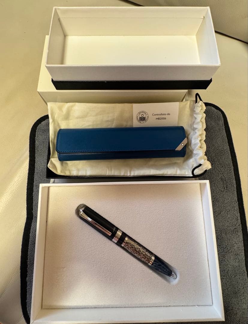 モンブラン 作家シリーズ レフ・トルストイ ボールペン レザーケース