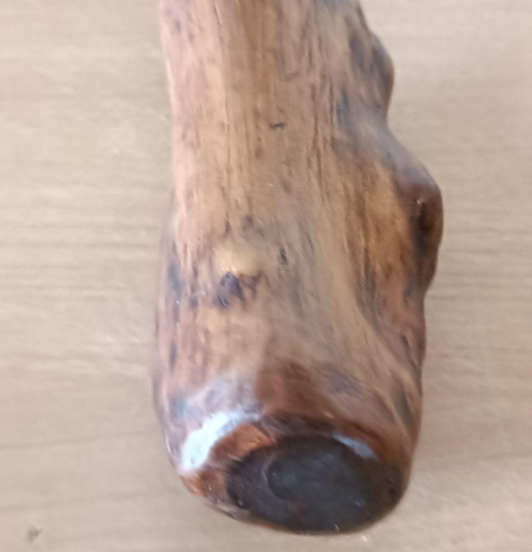 【提物】煙管 煙草入れ 煙草入れ 骨董 喫煙具 時代物　木製提物