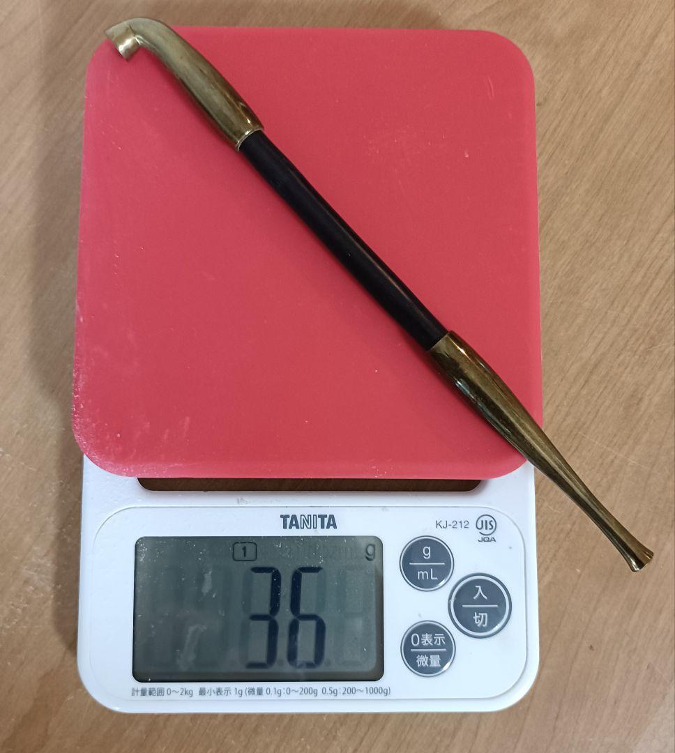 【提物】煙管 煙草入れ 煙草入れ 骨董 喫煙具 時代物　木製提物