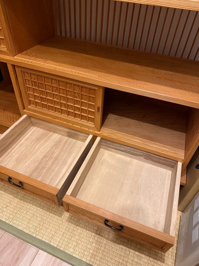 超美品⭐︎民芸飾棚 屋久杉 八重衣 九州大川産