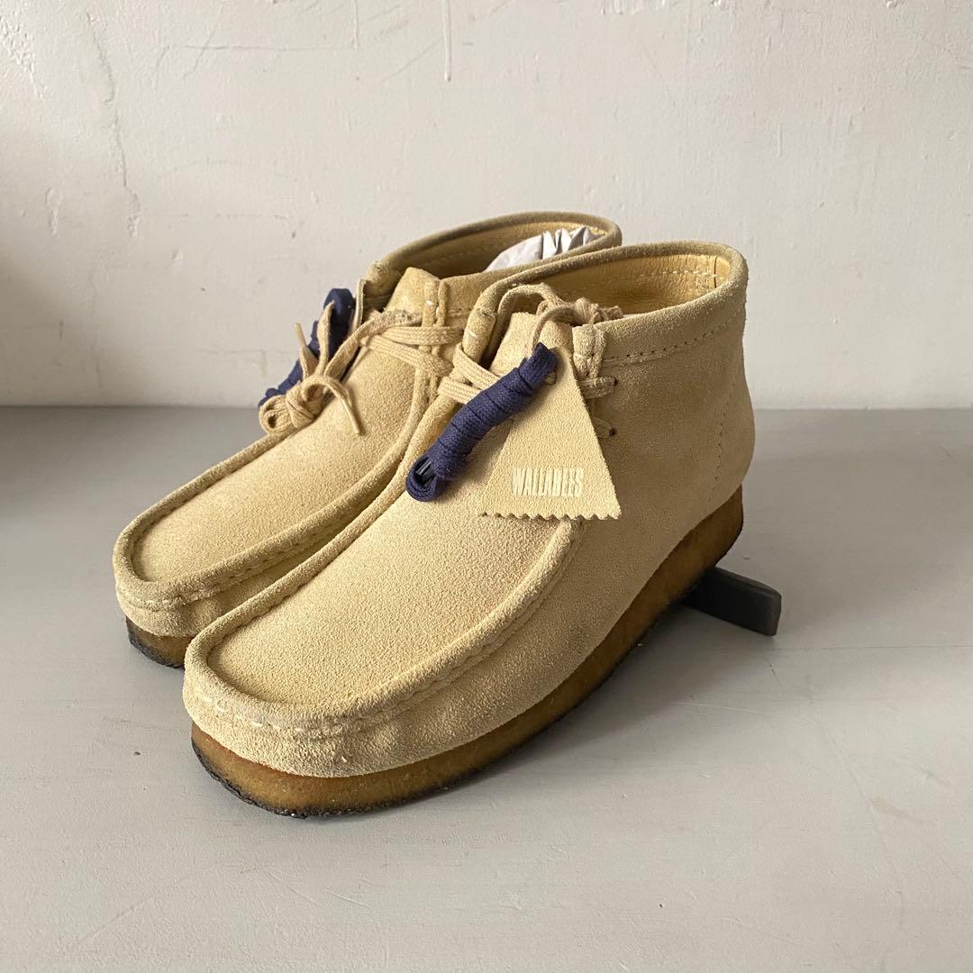CLARKS Wallabee クラークス　ワラビー　 ベージュ スエード　8
