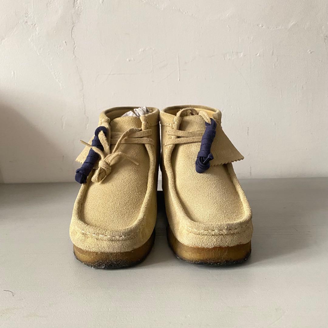 CLARKS Wallabee クラークス　ワラビー　 ベージュ スエード　8