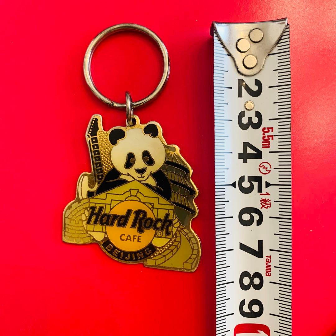 ハードロックカフェ　キーホルダー　パンダ　中国　北京　レア