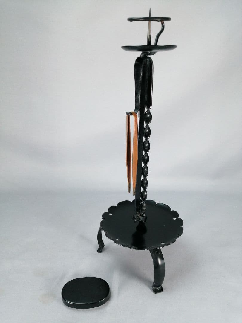 茶道具】膳燭 夜咄道具 燭台 灯具 その他946