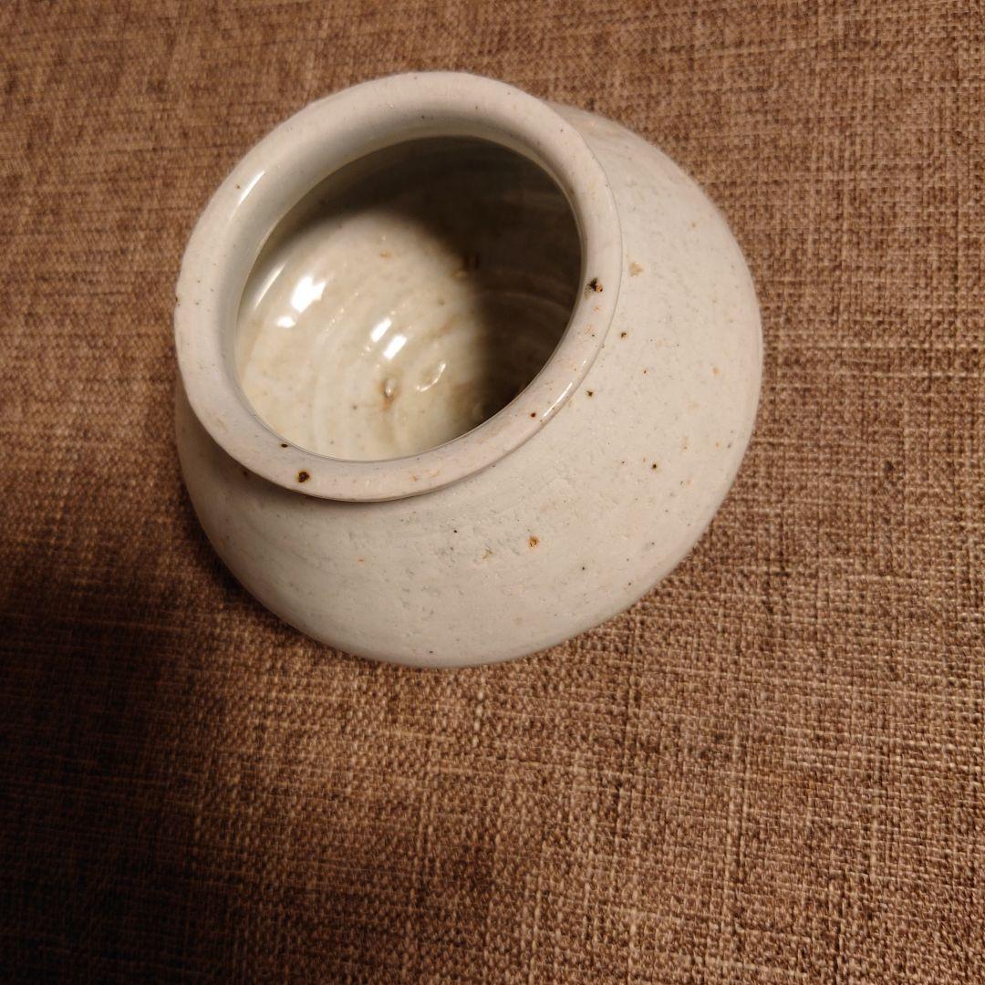 李朝白磁算盤玉形壺