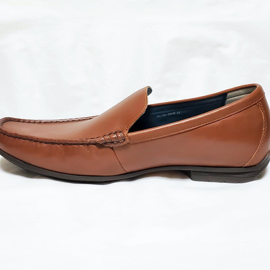 【新品未使用】　リーガル　ドライビングシューズ　スリッポン　本革　ブラウン