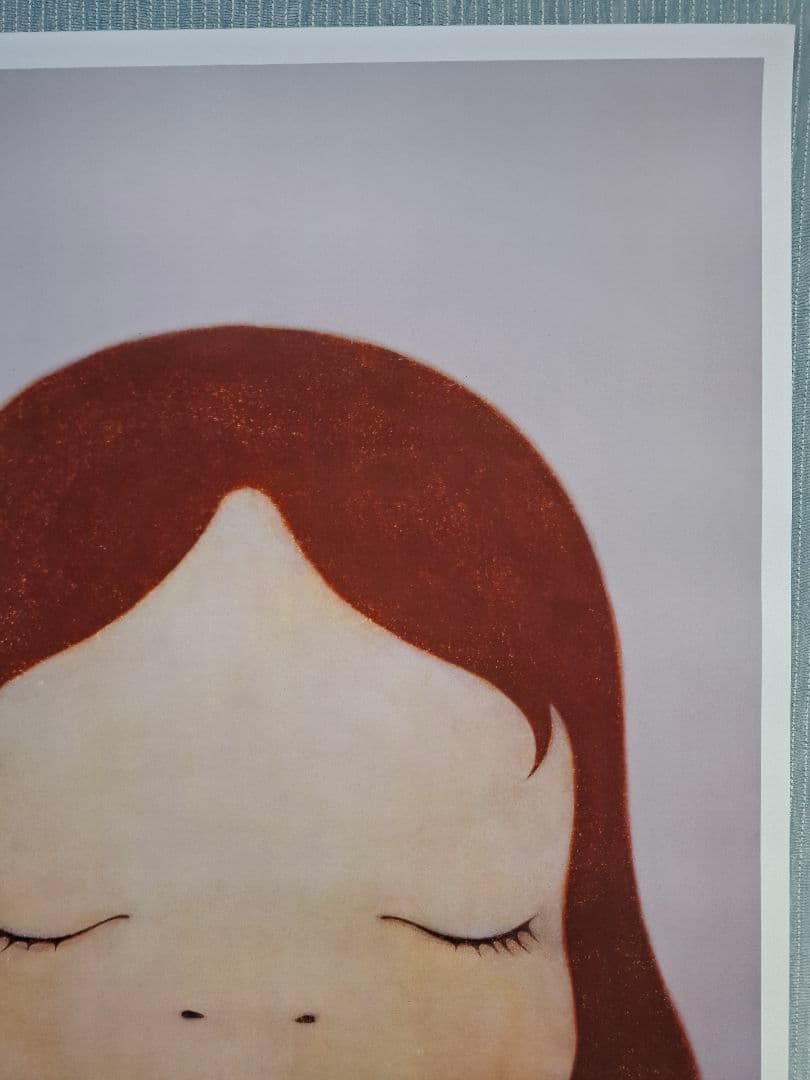 奈良美智2枚組ポスター 『Eyes Open & Eyes Closed』