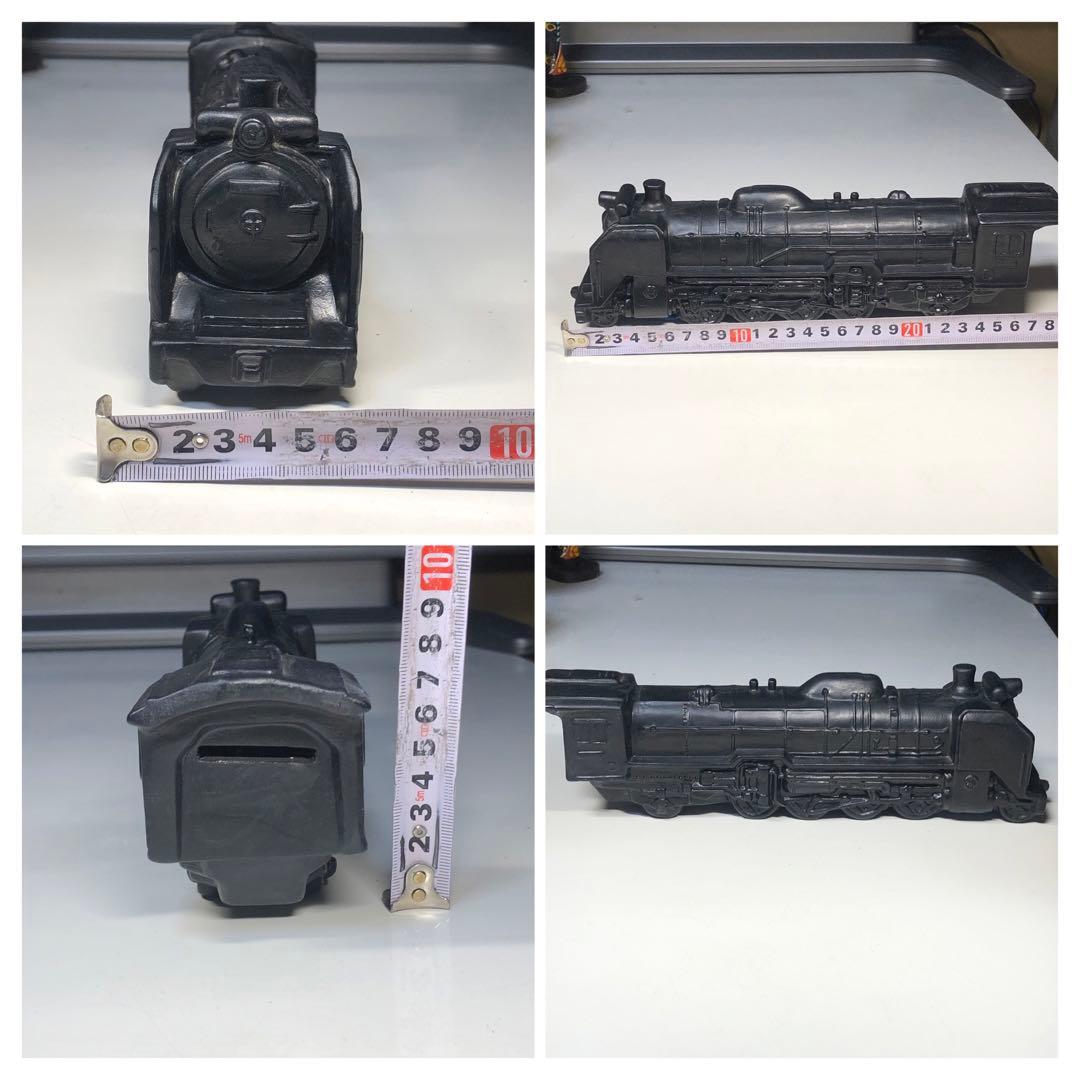 大垣共立銀行 貯金箱 機関車型 陶器製 SL 昭和レトロ 大垣共立銀行貯金