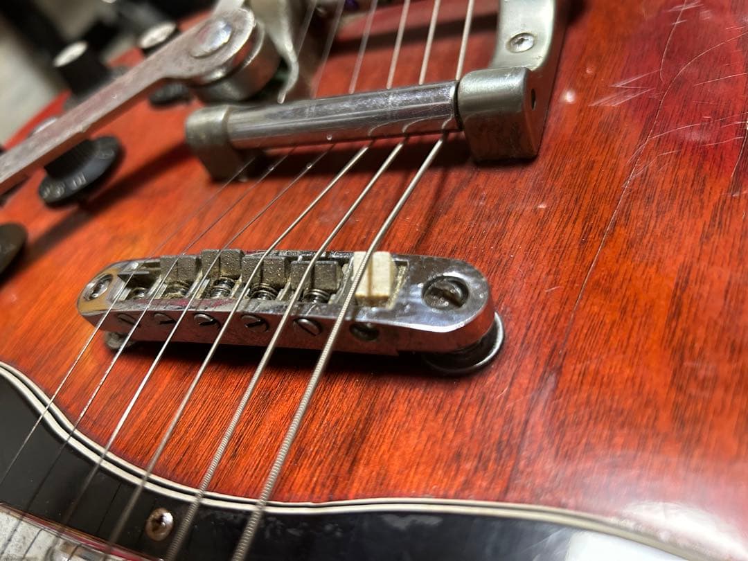 グレコSG Greco SG SS-80 エレキギター（破損あり） Greco SG SS-80