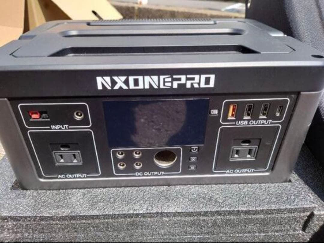 ☆ポータブル電源 NXONEPRO＆ソーラーパネル PAXCESS 2点セット