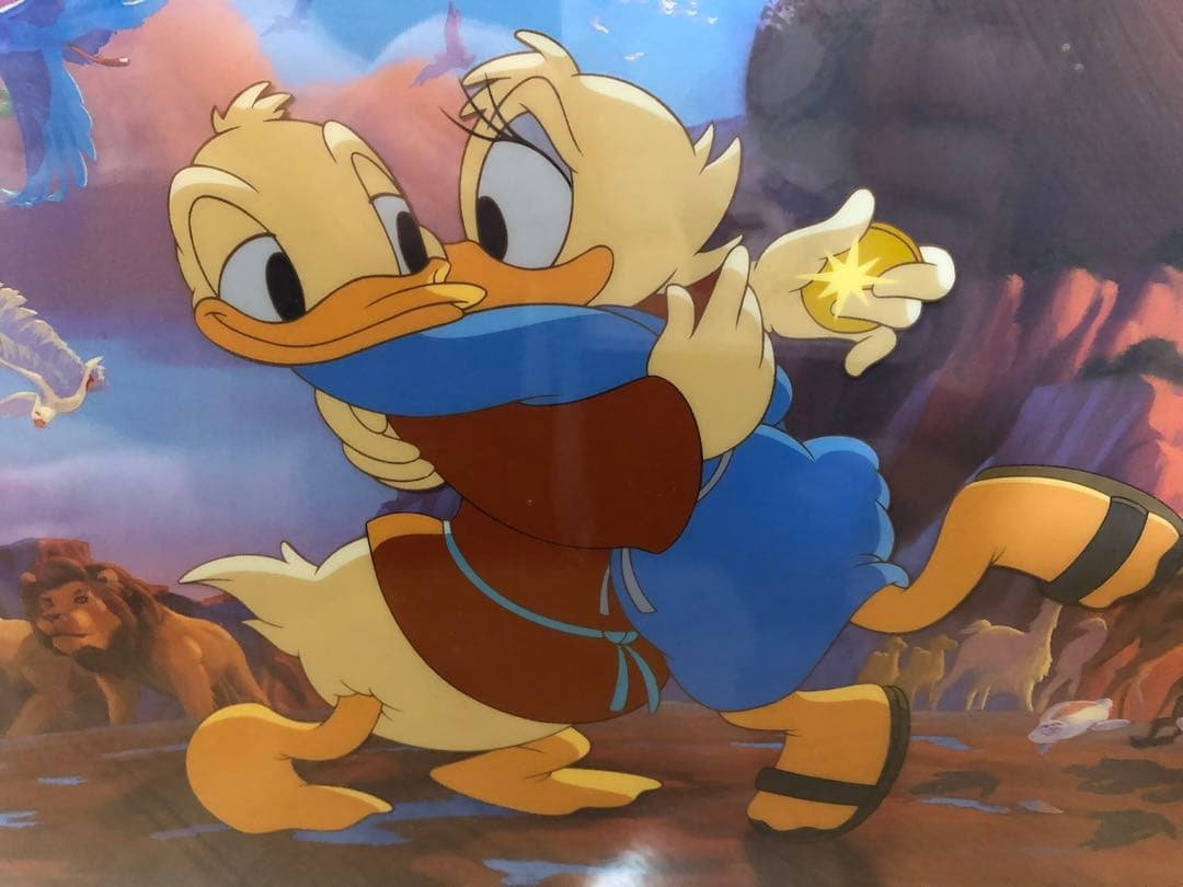 ディズニー セル画 ファンタジア2000 ドナルド&デイジー - メルカリ