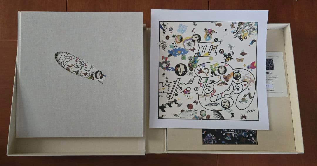 レコード　LED ZEPPELIN BOX I, II, III,IV４セット