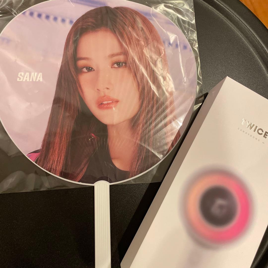 TWICE ペンライト CANDY BONG∞ サナうちわ