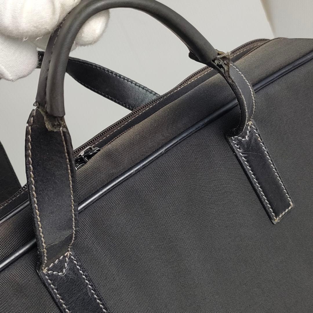 GUCCI 2way バッグ ビジネスバッグ ブリーフケース キャンバス グッチ