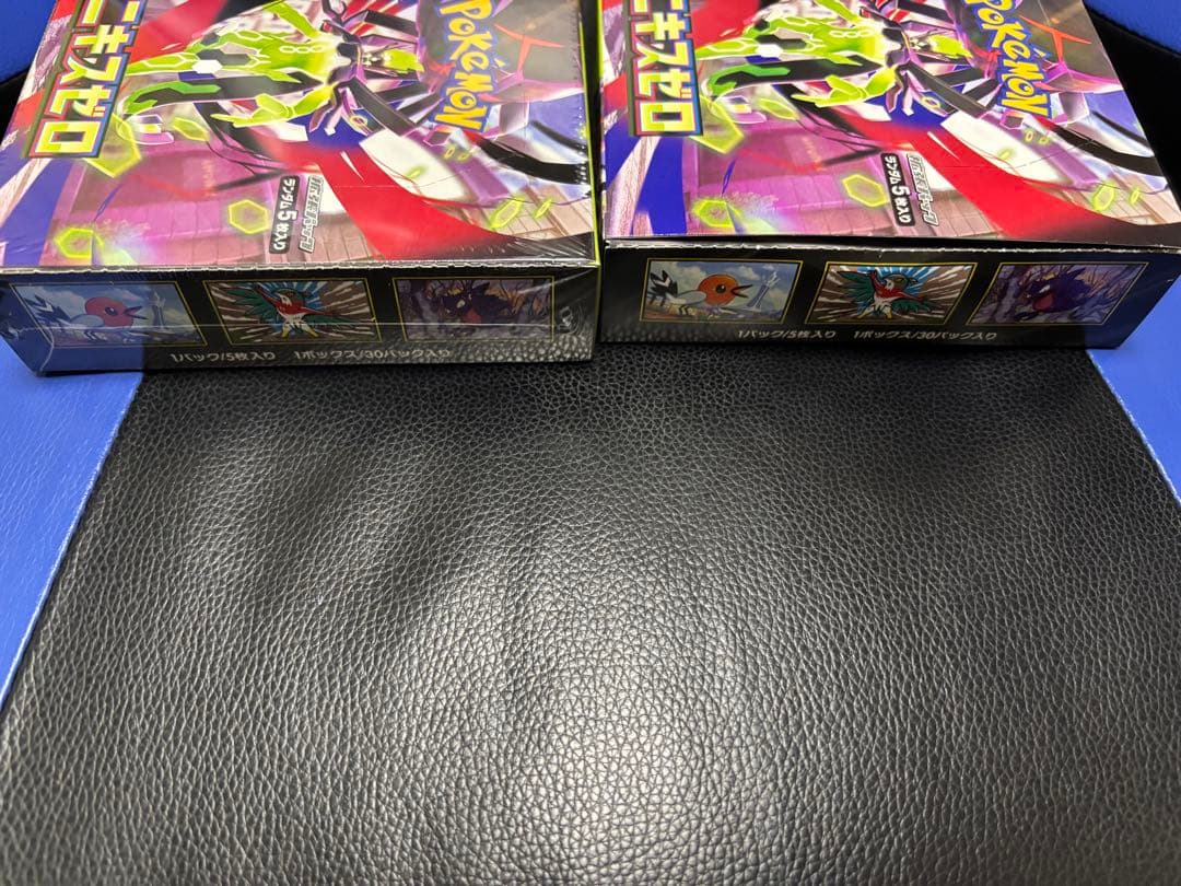 ポケモンカードゲーム ムニキスゼロ シュリンクあり シュリンクなし 各1BOX