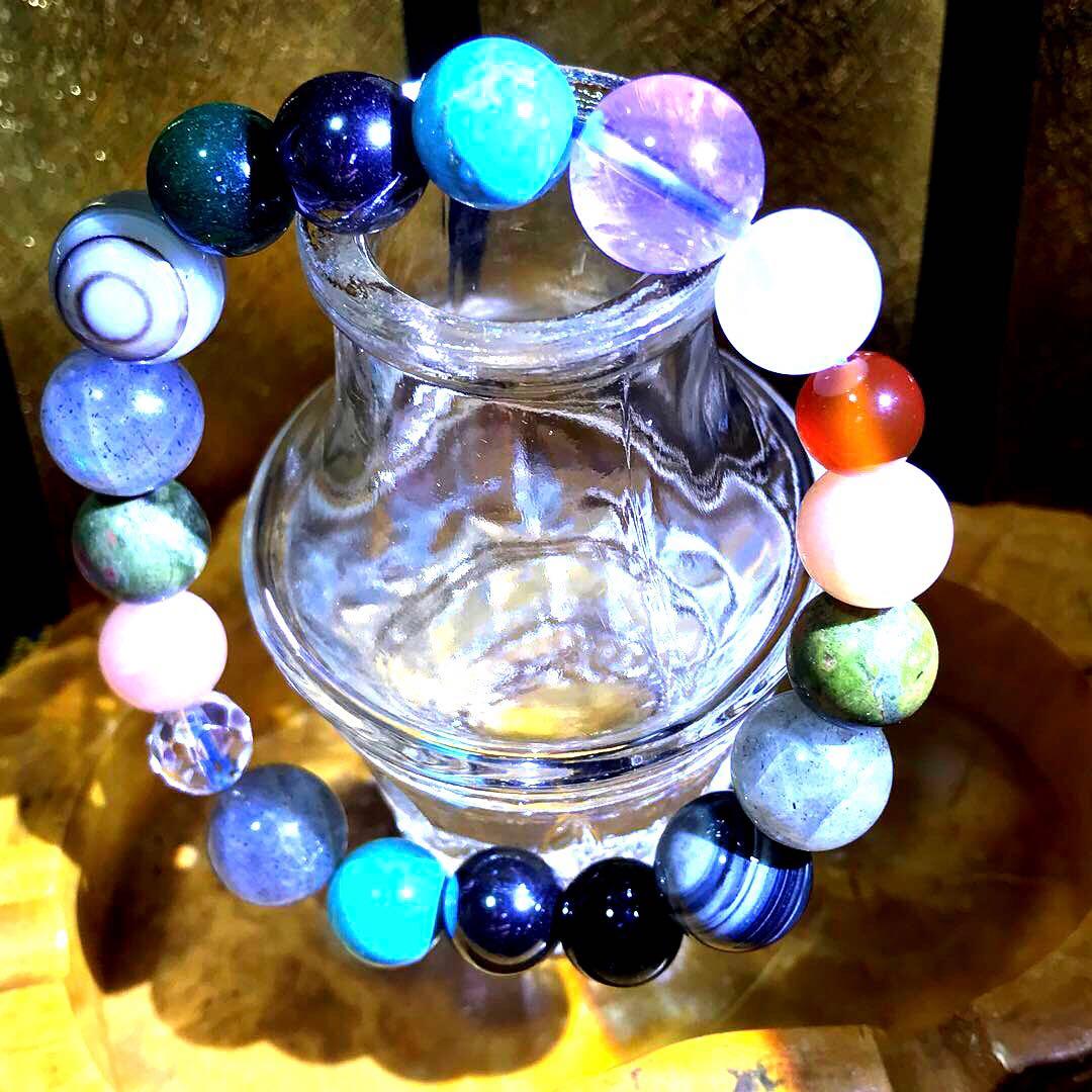 特殊ブレスレット(トレジャーハンター様専用)天然石 心 癒し 精神守護