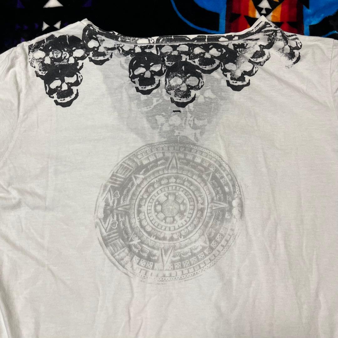 00s Archive L.G.B. MAYA T-shirt Skull V系